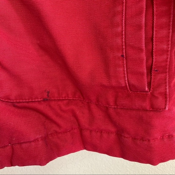 Eddie Bauer Goose Down Leather Collar Coat Small Petite - Picture 4 of 10